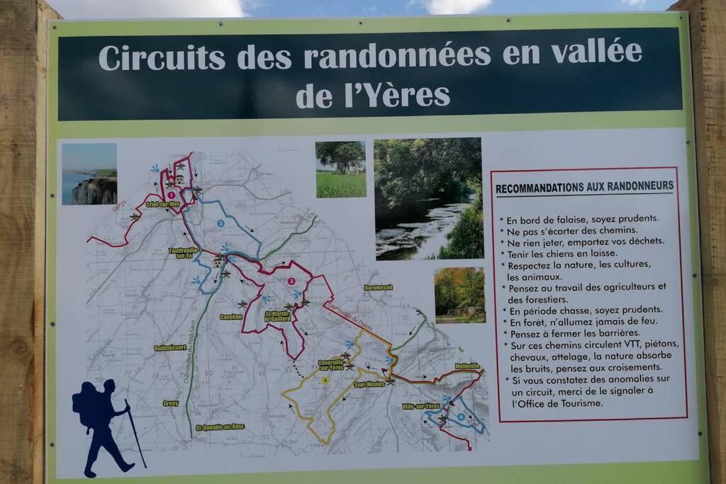 Maison Entiere La Longe'Yeres Saint-Martin-le-Gaillard المظهر الخارجي الصورة